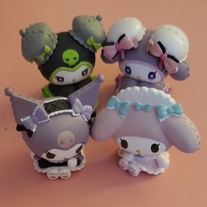 My melody and Kuromi figure set dolly mix